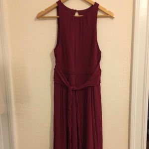 Red tulle Anthropologie dress